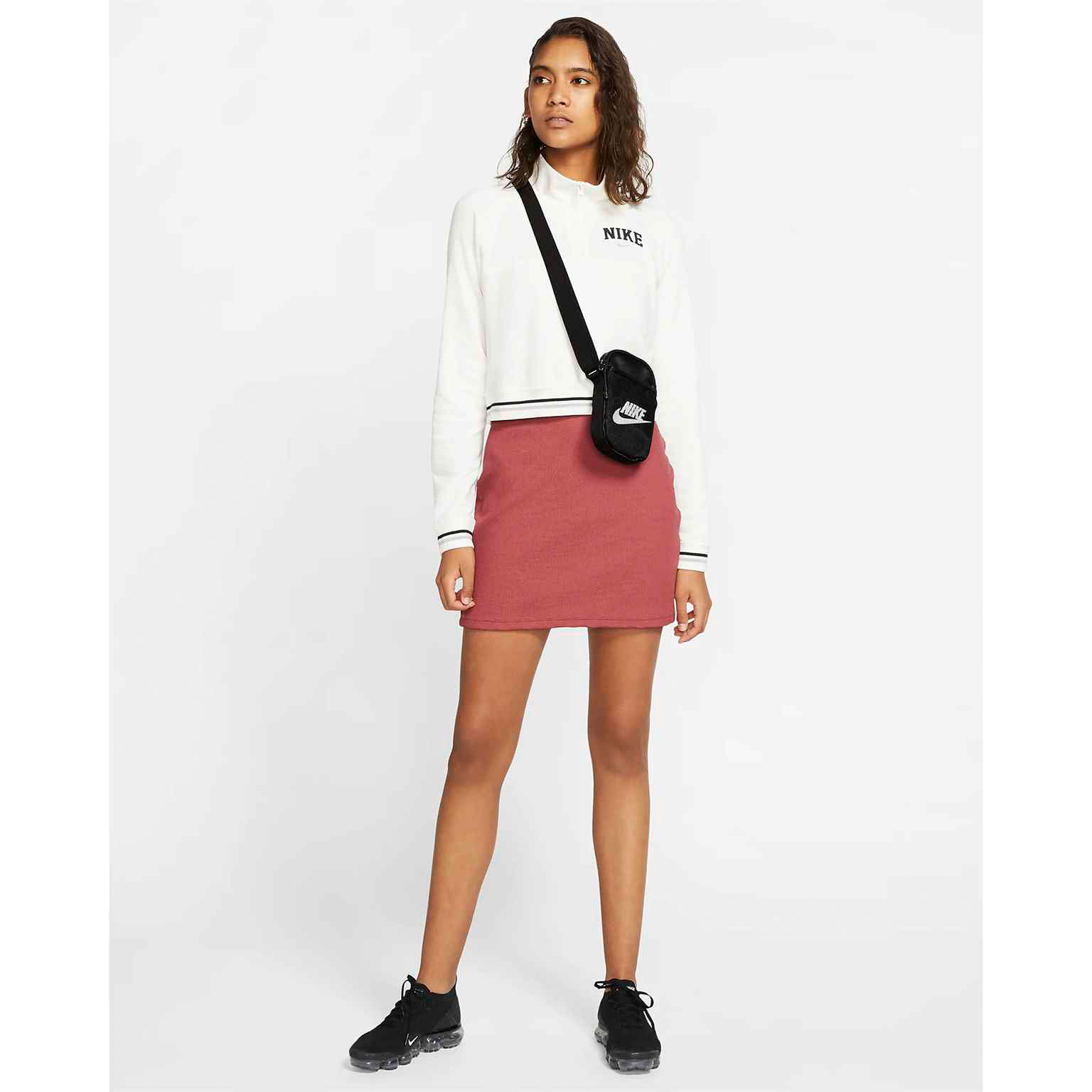 Nike Heritage Crossbody Bag – Leichte Freizeit Umhängetasche mit vielen Taschen, für den Alltag – Weiteres Produktbild 5
