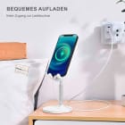 OATSBASF Höhenverstellbarer Handy- und Tabletständer – Kompakte Halterung im Hasen Design – Weiteres Produktbild 2