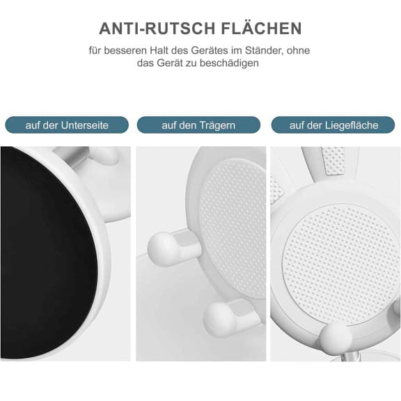 OATSBASF Höhenverstellbarer Handy- und Tabletständer – Kompakte Halterung im Hasen Design – Weiteres Produktbild 3 OATSBASF Höhenverstellbarer Handy- und Tabletständer – Kompakte Halterung im Hasen Design – Weiteres Produktbild 3