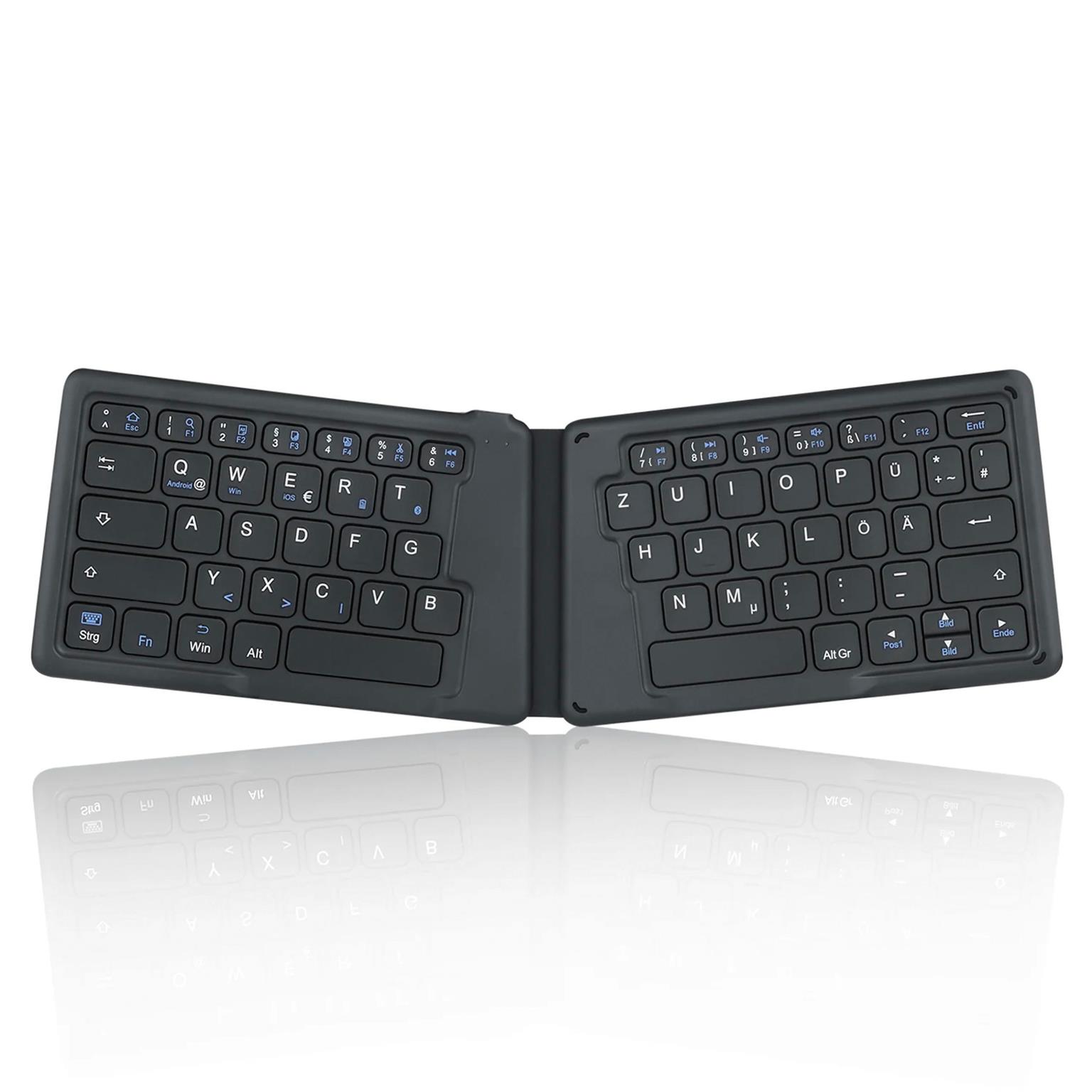 Perixx PERIBOARD-805 Ergo – Faltbare Bluetooth-Tastatur, ergonomisches Design, kompatibel mit iOS, Android – undefined