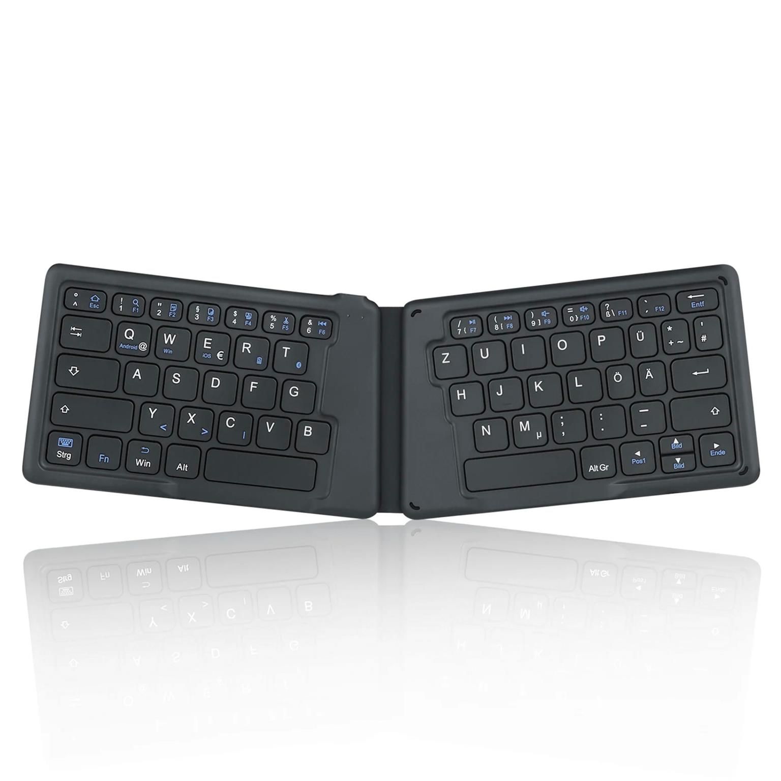 Perixx PERIBOARD-805 Ergo – Faltbare Bluetooth-Tastatur, ergonomisches Design, kompatibel mit iOS, Android – Weiteres Produktbild 1 Perixx PERIBOARD-805 Ergo – Faltbare Bluetooth-Tastatur, ergonomisches Design, kompatibel mit iOS, Android – Weiteres Produktbild 1
