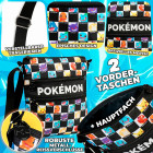 Pokémon Umhängetasche – Pokémon Schultertasche mit Reißverschlussfächern für unterwegs – Produktbild 2