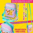 Pokémon Umhängetasche – Pokémon Schultertasche mit Reißverschlussfächern für unterwegs – Produktbild 4