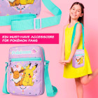 Pokémon Umhängetasche – Pokémon Schultertasche mit Reißverschlussfächern für unterwegs – Produktbild 5