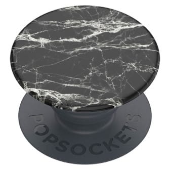 PopSockets Handyhalterung – Smartphone-Griff für besseren Halt, austauschbarer Sockel, PopGrip Basic – Mod Marble Black PopSockets Handyhalterung – Smartphone-Griff für besseren Halt, austauschbarer Sockel, PopGrip Basic – Mod Marble Black