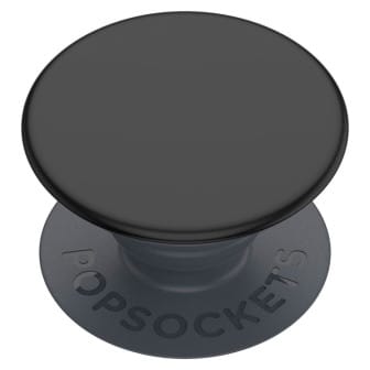 PopSockets Handyhalterung – Smartphone-Griff für besseren Halt, austauschbarer Sockel, PopGrip Basic – Schwarz PopSockets Handyhalterung – Smartphone-Griff für besseren Halt, austauschbarer Sockel, PopGrip Basic – Schwarz