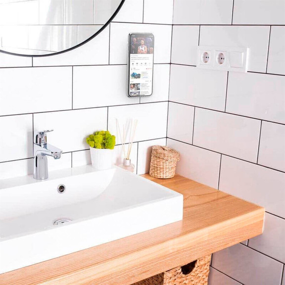 PopSockets PopMount 2 Multi-Surface-Halterung – Handyhalterung für glatte Oberflächen, Universal Handyhalterung – Weiteres Produktbild 8