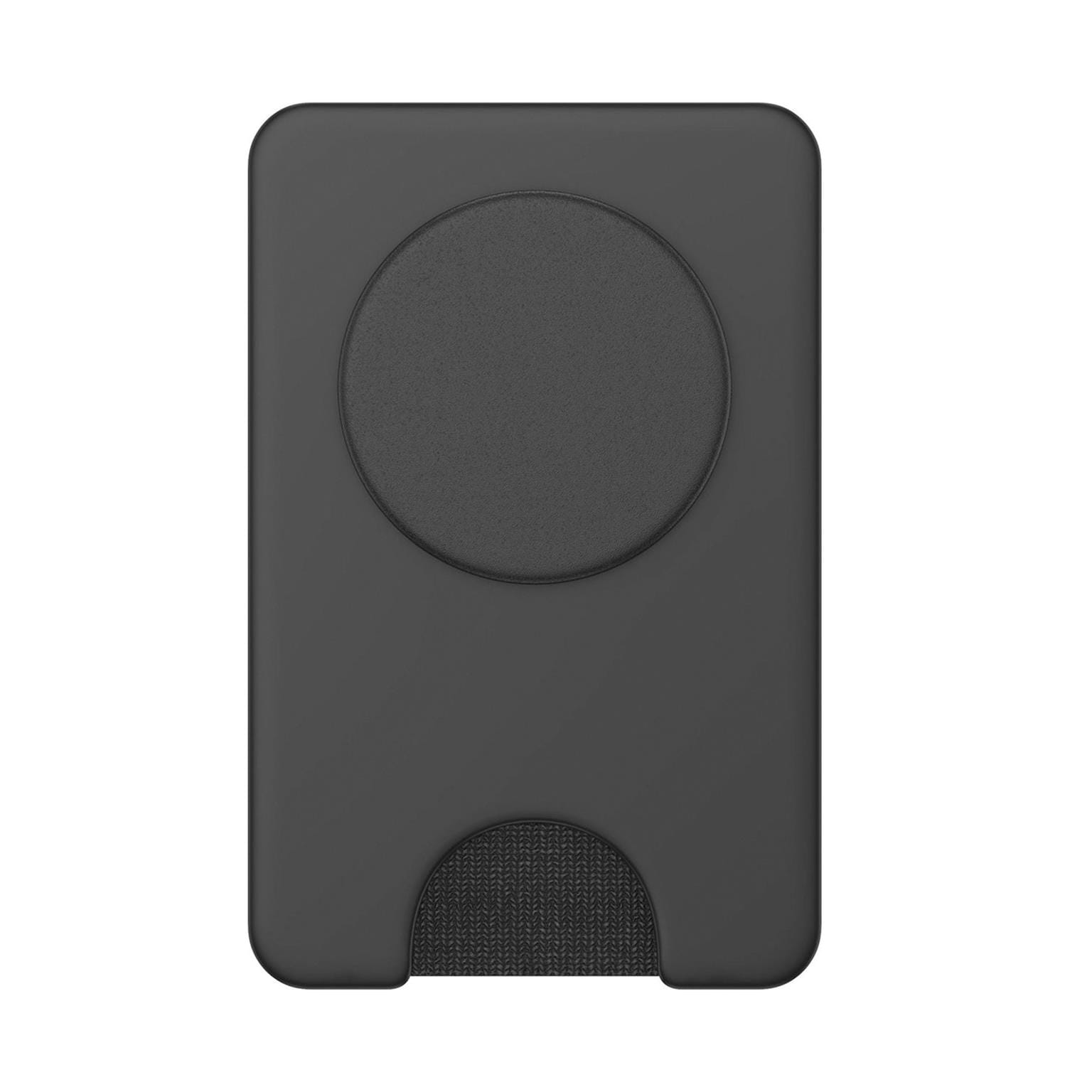 PopSockets PopWallet+ – Officiële Verwisselbare Portemonnee Voor Telefoons, Met Geïntegreerde PopTop En Handvat, Zwart