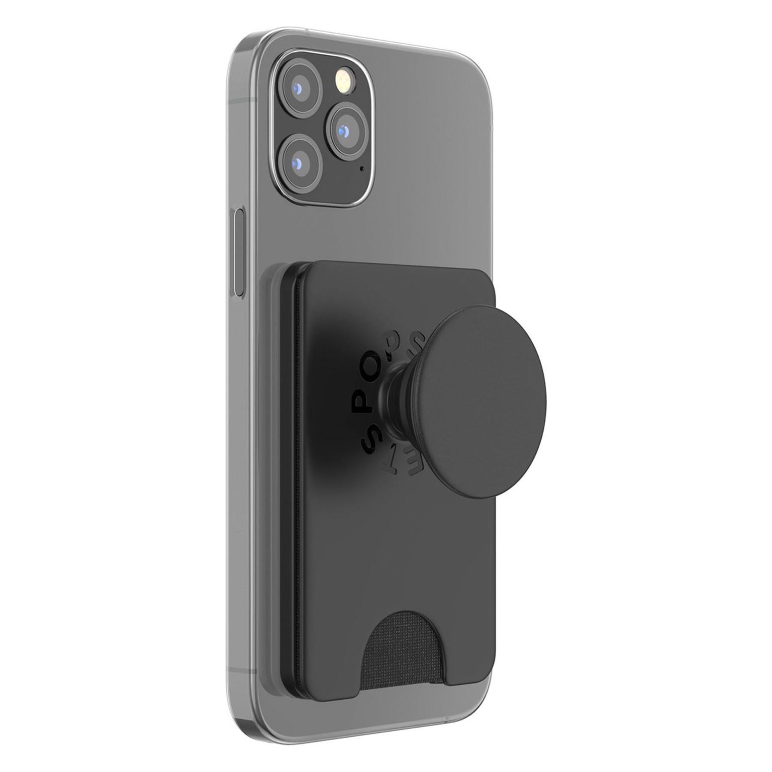 PopSockets Handykartenhalter – Smartphone-Griff für besseren Halt, austauschbarer Sockel, MagSafe, PopWallet+ – Weiteres Produktbild 3