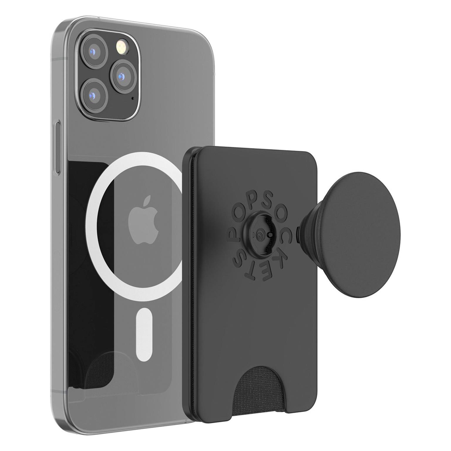 PopSockets Handykartenhalter – Smartphone-Griff für besseren Halt, austauschbarer Sockel, MagSafe, PopWallet+ – Weiteres Produktbild 5