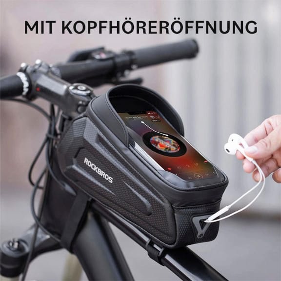 Rockbros Gepanzerte Fahrradtasche B68-1 – Fahrradtasche wasserdicht, Smartphone Fahrradtasche, Fahrrad Halterung – Weiteres Produktbild 7 Rockbros Gepanzerte Fahrradtasche B68-1 – Fahrradtasche wasserdicht, Smartphone Fahrradtasche, Fahrrad Halterung – Weiteres Produktbild 7