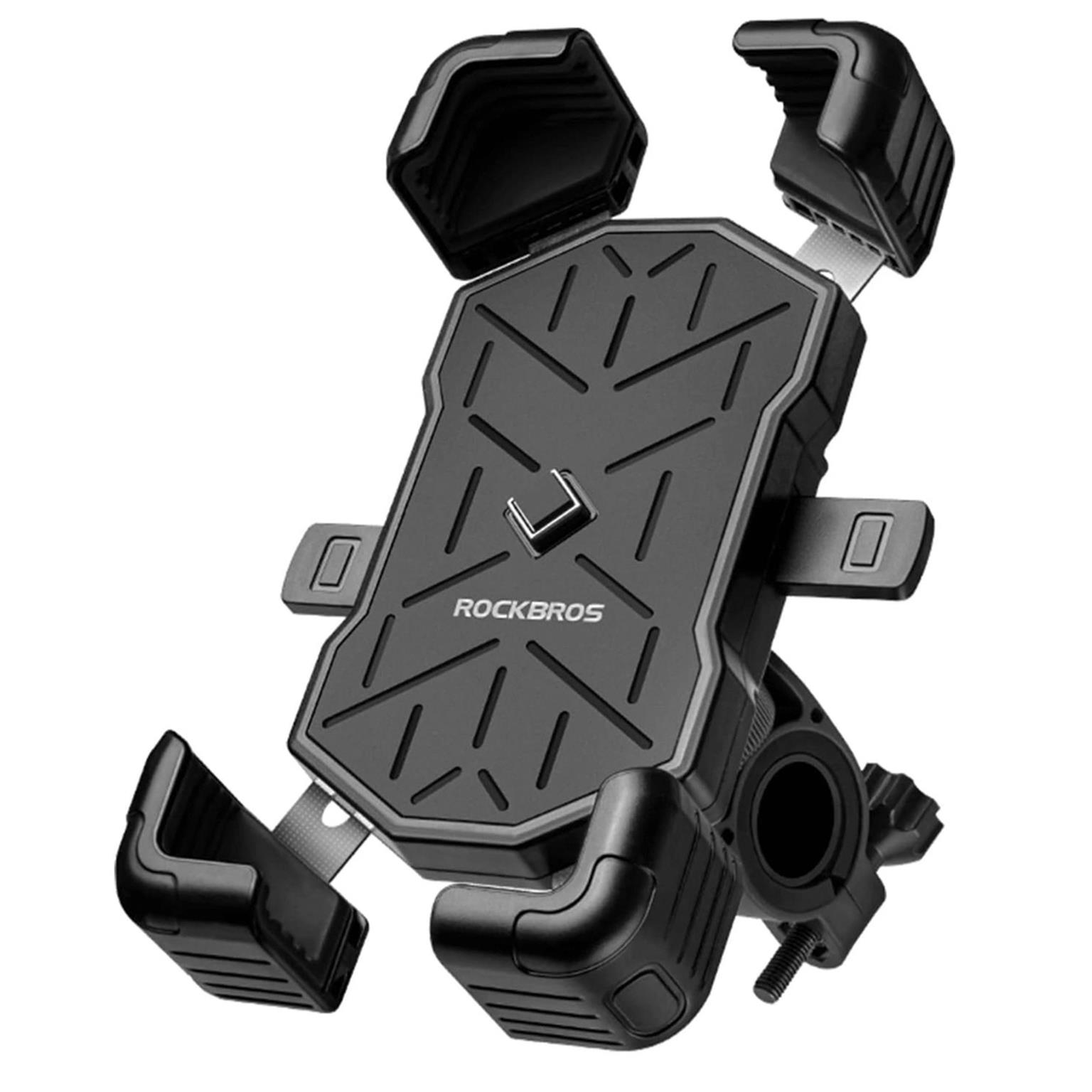 Rockbros Handy Halterung – Universell Passend für Smartphones von 4,5 bis 7,2 Zoll, Lenkerhalter Fahrrad – undefined