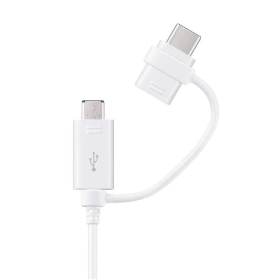 Samsung Kombi-Kabel – USB-C und Micro-USB, Universal-Kabel, Datenkabel für schnelle Datenübertragung – Weiteres Produktbild 2 Samsung Kombi-Kabel – USB-C und Micro-USB, Universal-Kabel, Datenkabel für schnelle Datenübertragung – Weiteres Produktbild 2