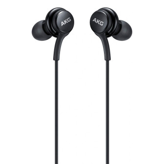 SAMSUNG In-Ear Headset EO-IC100 – Kopfhörer mit Mikrofon für Smartphones und andere Geräte, USB-C – Schwarz