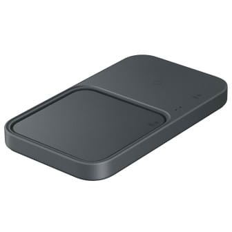 Samsung Wireless Charger – Qi Ladestation mit Kühlsystem für Smartphones und andere Geräte, Duo Charging Pad – Dark Gray Samsung Wireless Charger – Qi Ladestation mit Kühlsystem für Smartphones und andere Geräte, Duo Charging Pad – Dark Gray