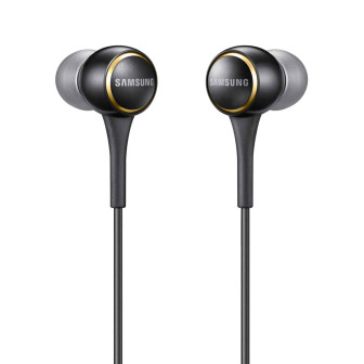 SAMSUNG In-Ear Headset EO-IG935 – Kopfhörer mit Mikrofon für Smartphones und andere Geräte, Klinke 3,5mm – Schwarz