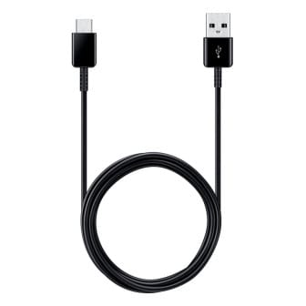 Samsung Ladekabel – USB-A auf USB-C für Smartphones und andere Geräte, Schnellladekabel, Länge 1,5 m – Schwarz Samsung Ladekabel – USB-A auf USB-C für Smartphones und andere Geräte, Schnellladekabel, Länge 1,5 m – Schwarz