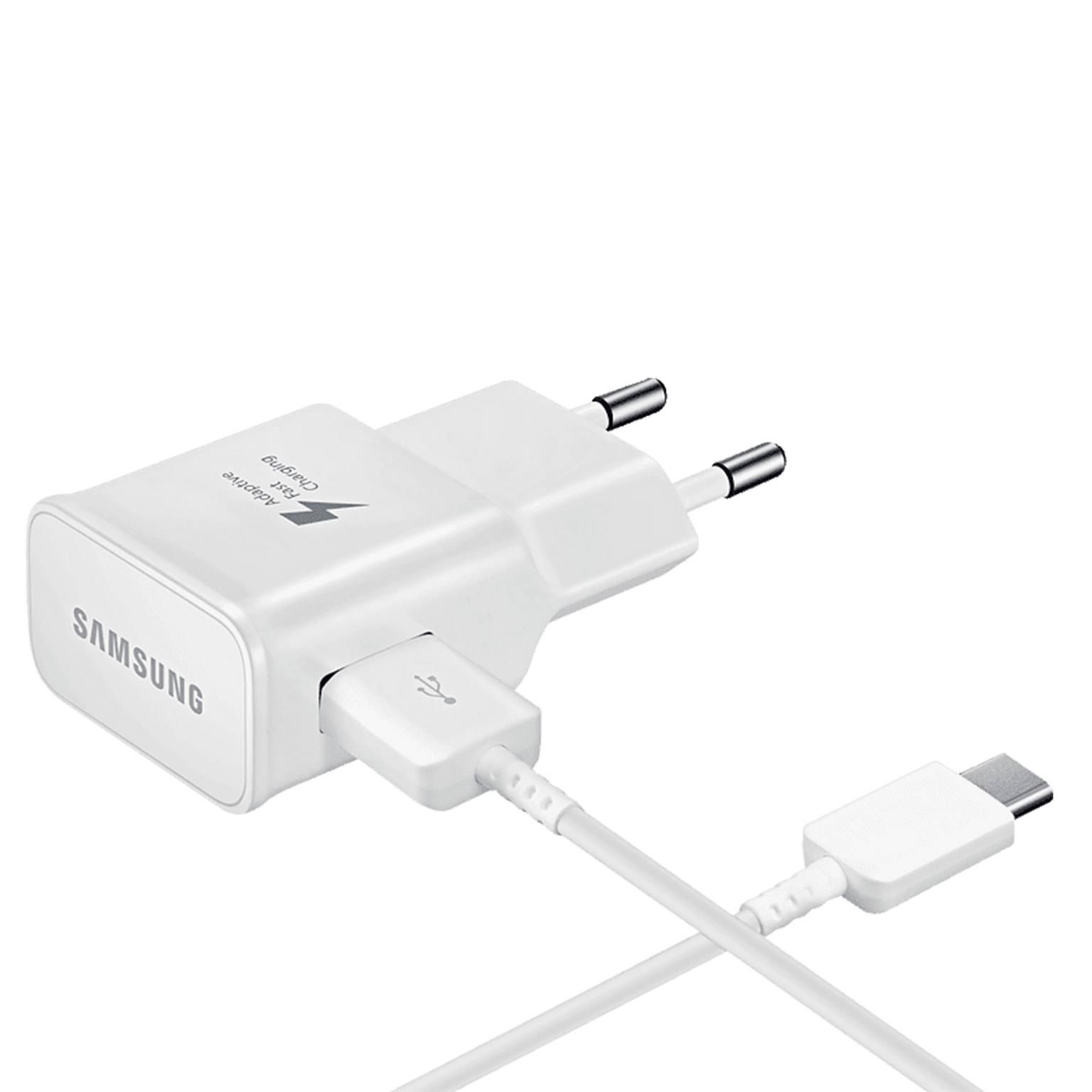 Samsung Netzteil – USB-A Ladegerät EP-TA20E für Smartphones und andere Geräte, mit Ladekabel auf USB-C, 15W – Weiteres Produktbild 1 Samsung Netzteil – USB-A Ladegerät EP-TA20E für Smartphones und andere Geräte, mit Ladekabel auf USB-C, 15W – Weiteres Produktbild 1