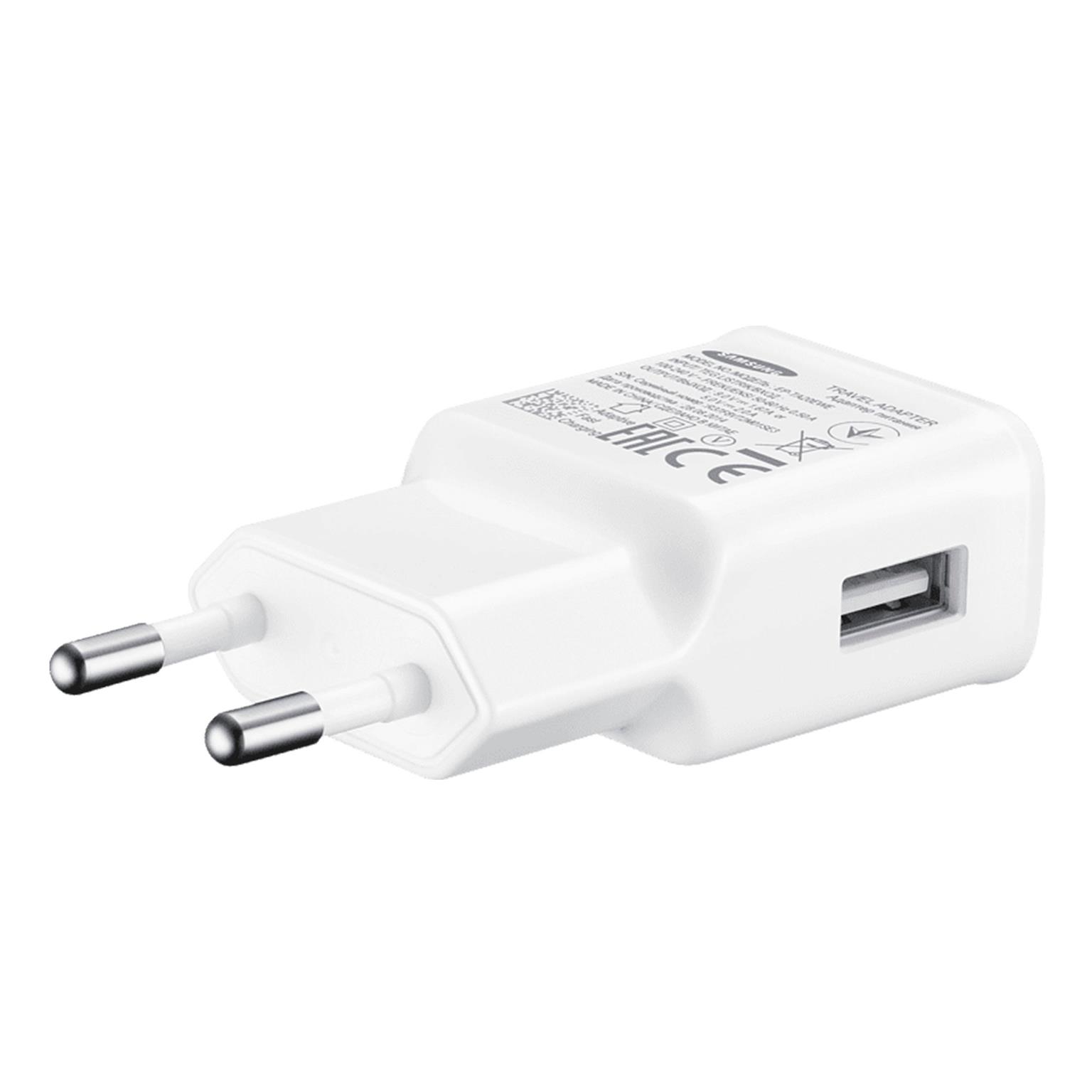 Samsung Netzteil – USB-A Ladegerät EP-TA20E für Smartphones und andere Geräte, mit Ladekabel auf USB-C, 15W – Weiteres Produktbild 1
