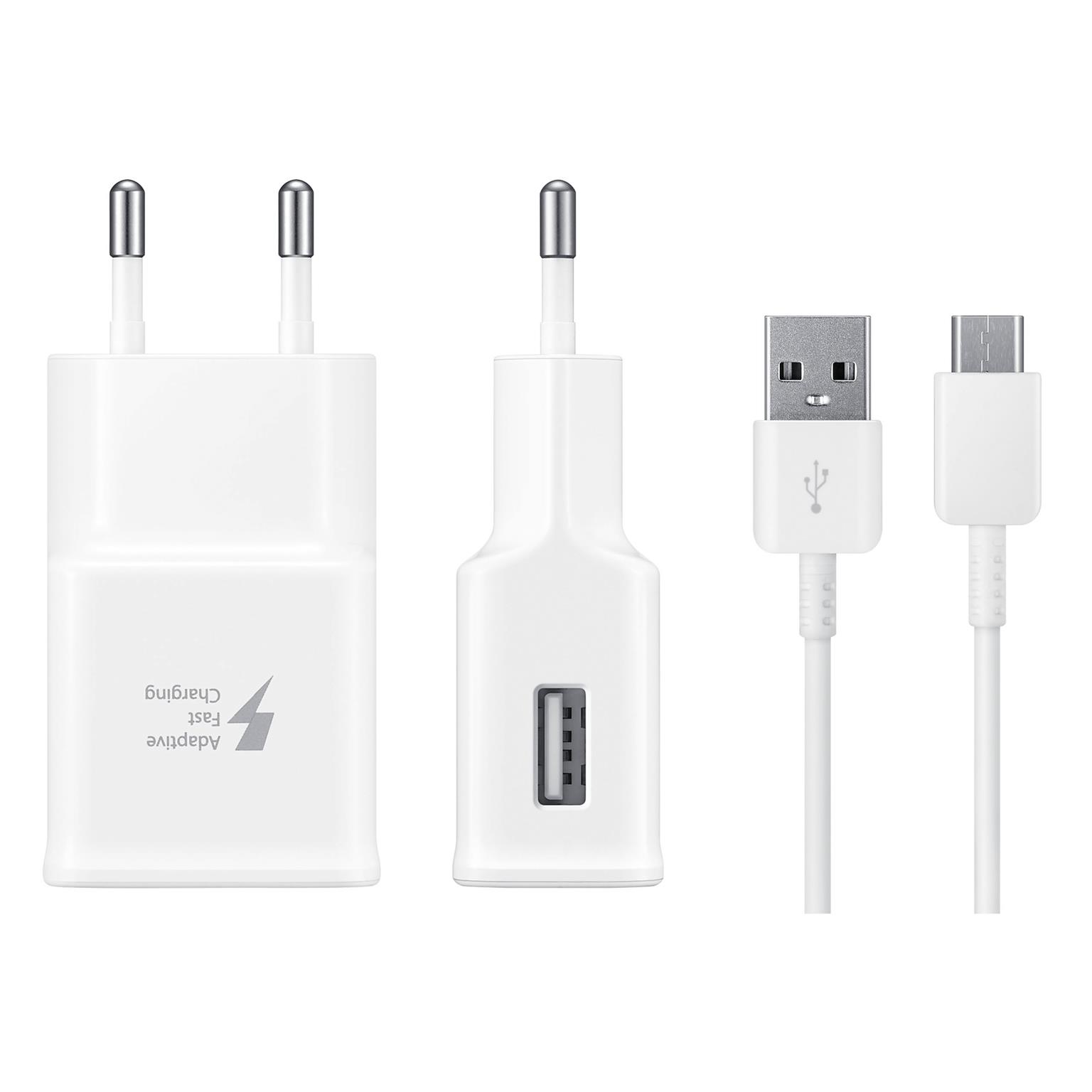 Samsung Netzteil – USB-A Ladegerät EP-TA20E für Smartphones und andere Geräte, mit Ladekabel auf USB-C, 15W – Weiteres Produktbild 4