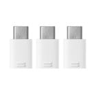 Samsung Adapter Stecker – USB-C auf Micro-USB Adapter für Smartphones und andere Geräte, EE-GN930, 3er-Pack – Weiteres Produktbild 1