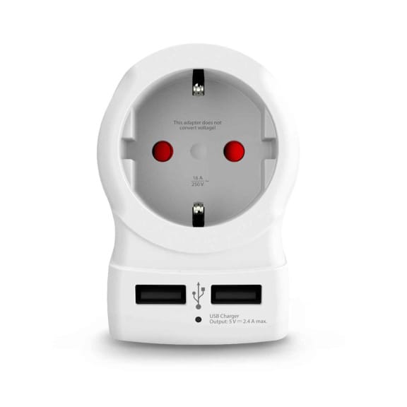 SKROSS Reiseadapter – Europa auf UK (Typ G) für Smartphones und andere Geräte, Länderreise-Serie, mit 2x USB – Weiteres Produktbild 2 SKROSS Reiseadapter – Europa auf UK (Typ G) für Smartphones und andere Geräte, Länderreise-Serie, mit 2x USB – Weiteres Produktbild 2