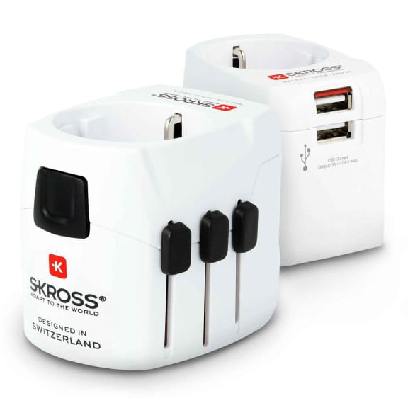 SKROSS PRO Light USB Weltreiseadapter – mit 2x USB-Ports Weltweit – Weiteres Produktbild 1 SKROSS PRO Light USB Weltreiseadapter – mit 2x USB-Ports Weltweit – Weiteres Produktbild 1