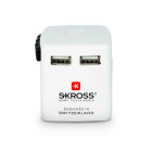 Skross World USB Charger – Multinationales USB Ladegerät, USB Ladestecker für Reisen, Kompaktes USB Ladegerät – Weiteres Produktbild 2