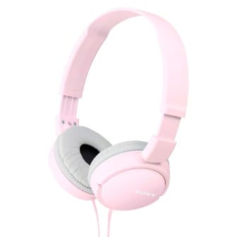 Sony MDR-ZX110 – Kabelgebundene Ohrumschließende Kopfhörer, Over Ear Kopfhörer mit Kabel und Lautstärkeregler – Rosa Sony MDR-ZX110 – Kabelgebundene Ohrumschließende Kopfhörer, Over Ear Kopfhörer mit Kabel und Lautstärkeregler – Rosa