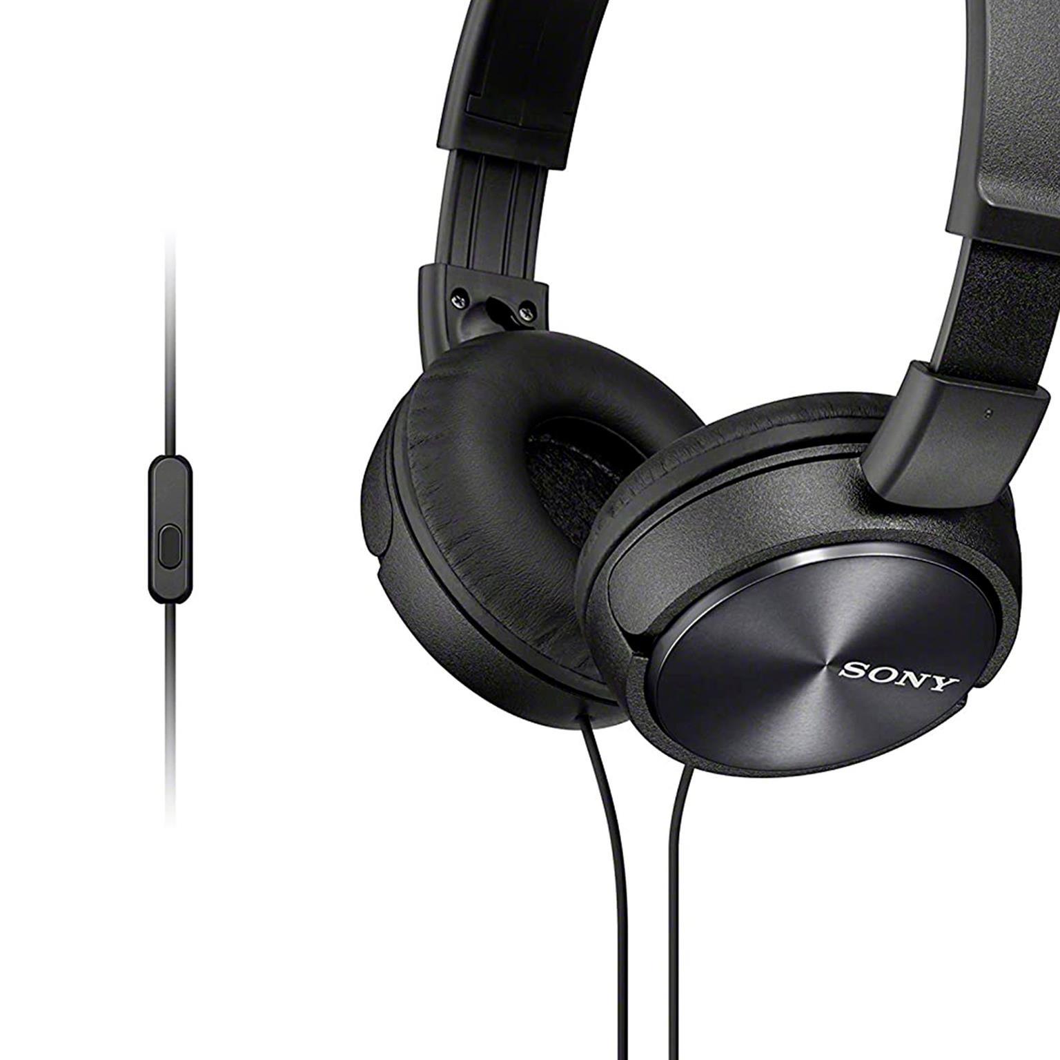 Sony MDR-ZX310AP – On-Ear Kopfhörer, 3,5mm Klinke Kopfhörer für Smartphones – Weiteres Produktbild 2