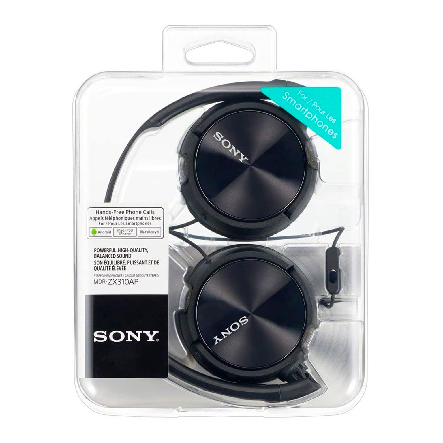 Sony MDR-ZX310AP – On-Ear Kopfhörer, 3,5mm Klinke Kopfhörer für Smartphones – Weiteres Produktbild 3