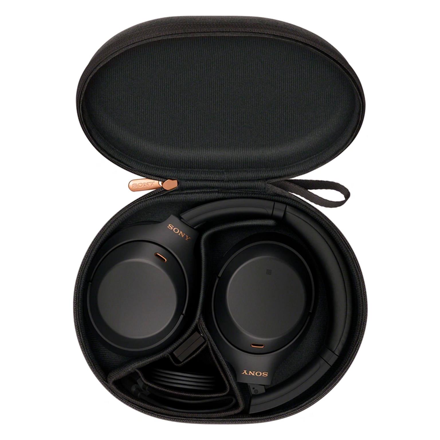 Sony WH-1000XM4 – Kabellose Over-Ear Bluetooth Kopfhörer, Noise Cancelling, Mikrofon, lange Akkulaufzeit – Weiteres Produktbild 5