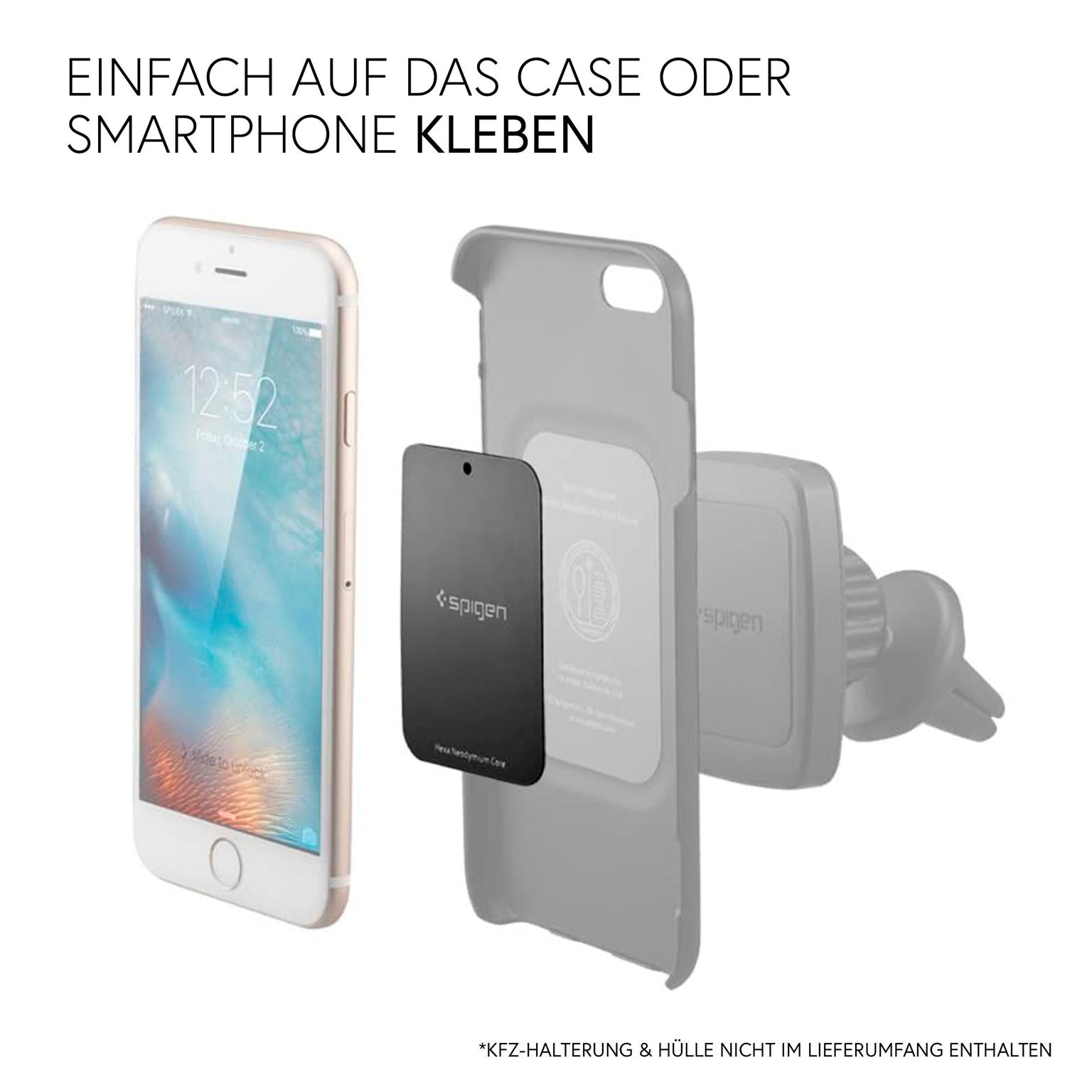 Spigen A210 Metallplatten – Magnetische Autohalterung Platten, Metallplatten für Autohalterung – Weiteres Produktbild 2
