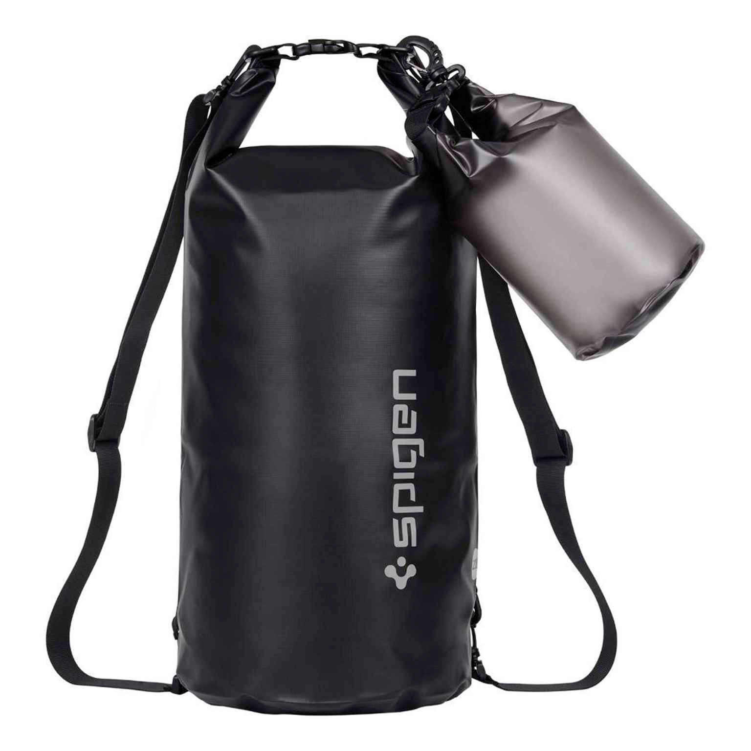 Spigen A630 Mehrzwecktaschen Set – Wasserdichte 20L und 2L Taschen, ideal für Outdoor und Reise – Weiteres Produktbild 1