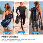 Spigen A630 Mehrzwecktaschen Set – Wasserdichte 20L und 2L Taschen, ideal für Outdoor und Reise – Weiteres Produktbild 7