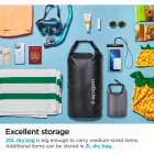 Spigen A630 Mehrzwecktaschen Set – Wasserdichte 20L und 2L Taschen, ideal für Outdoor und Reise – Weiteres Produktbild 9