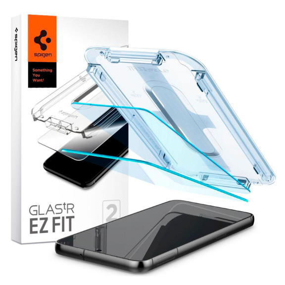 Spigen Glas.tR EZ Fit Samsung Galaxy S23 Panzerglas Easy-Fit – Weiteres Produktbild 1 Spigen Glas.tR EZ Fit Samsung Galaxy S23 Panzerglas Easy-Fit – Weiteres Produktbild 1