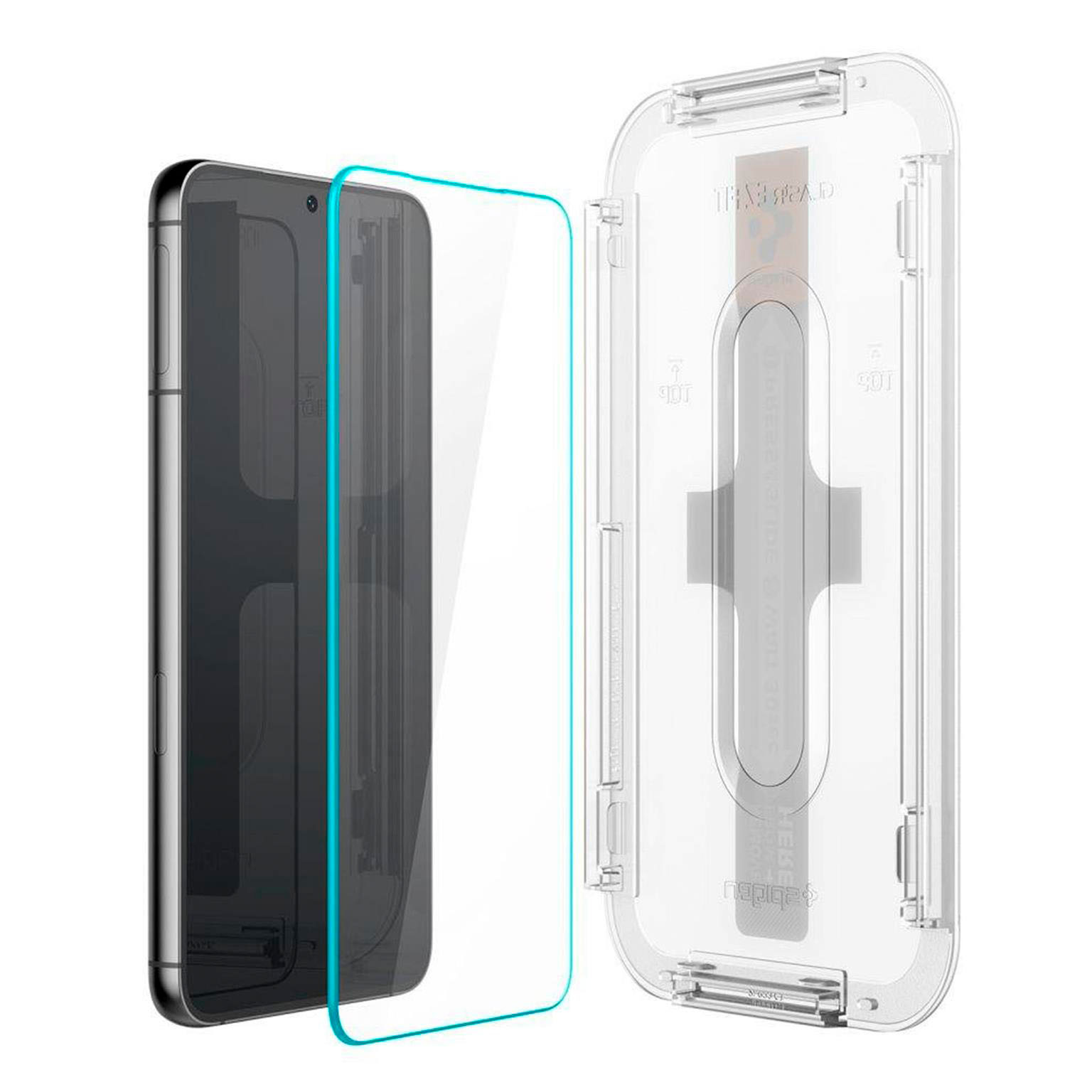 Spigen Glas.tR EZ Fit Samsung Galaxy S23 Panzerglas Easy-Fit – Weiteres Produktbild 2 Spigen Glas.tR EZ Fit Samsung Galaxy S23 Panzerglas Easy-Fit – Weiteres Produktbild 2