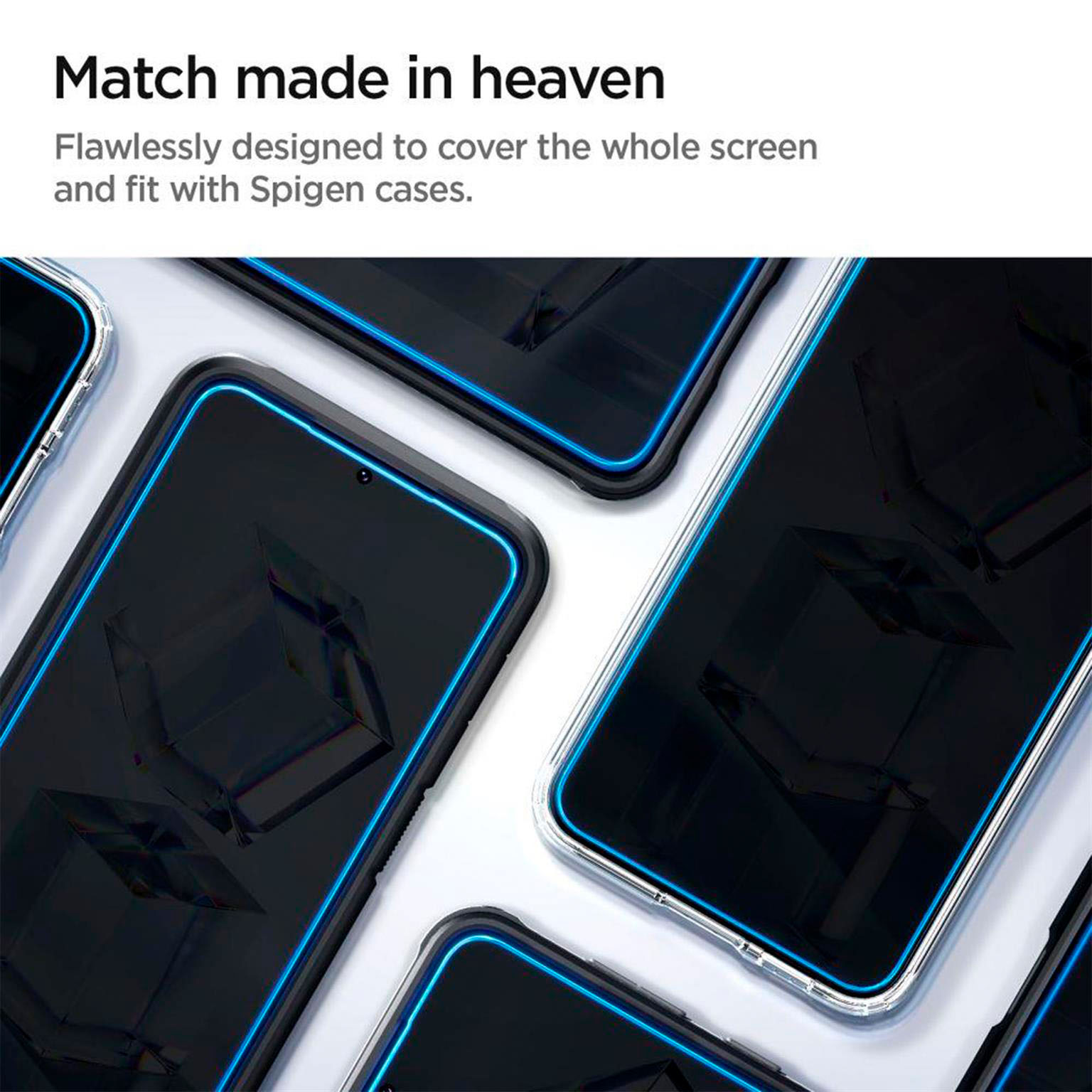 Spigen Glas.tR EZ Fit Samsung Galaxy S23 Panzerglas Easy-Fit – Weiteres Produktbild 7 Spigen Glas.tR EZ Fit Samsung Galaxy S23 Panzerglas Easy-Fit – Weiteres Produktbild 7