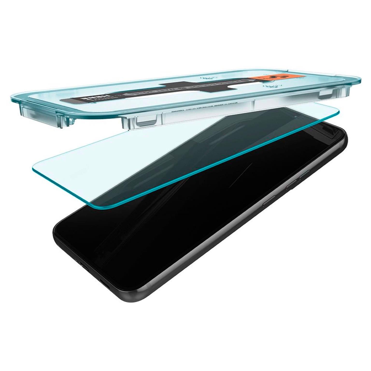 Spigen Glas.tR EZ Fit Samsung Galaxy S22 Panzerglas Easy-Fit – Weiteres Produktbild 3