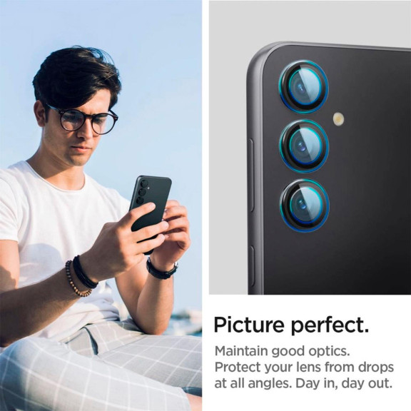 Spigen Glas.tR EZ Fit Optik Pro für Samsung Galaxy S23 FE – Hartglasabdeckung für Smartphone Kamera – Weiteres Produktbild 9 Spigen Glas.tR EZ Fit Optik Pro für Samsung Galaxy S23 FE – Hartglasabdeckung für Smartphone Kamera – Weiteres Produktbild 9