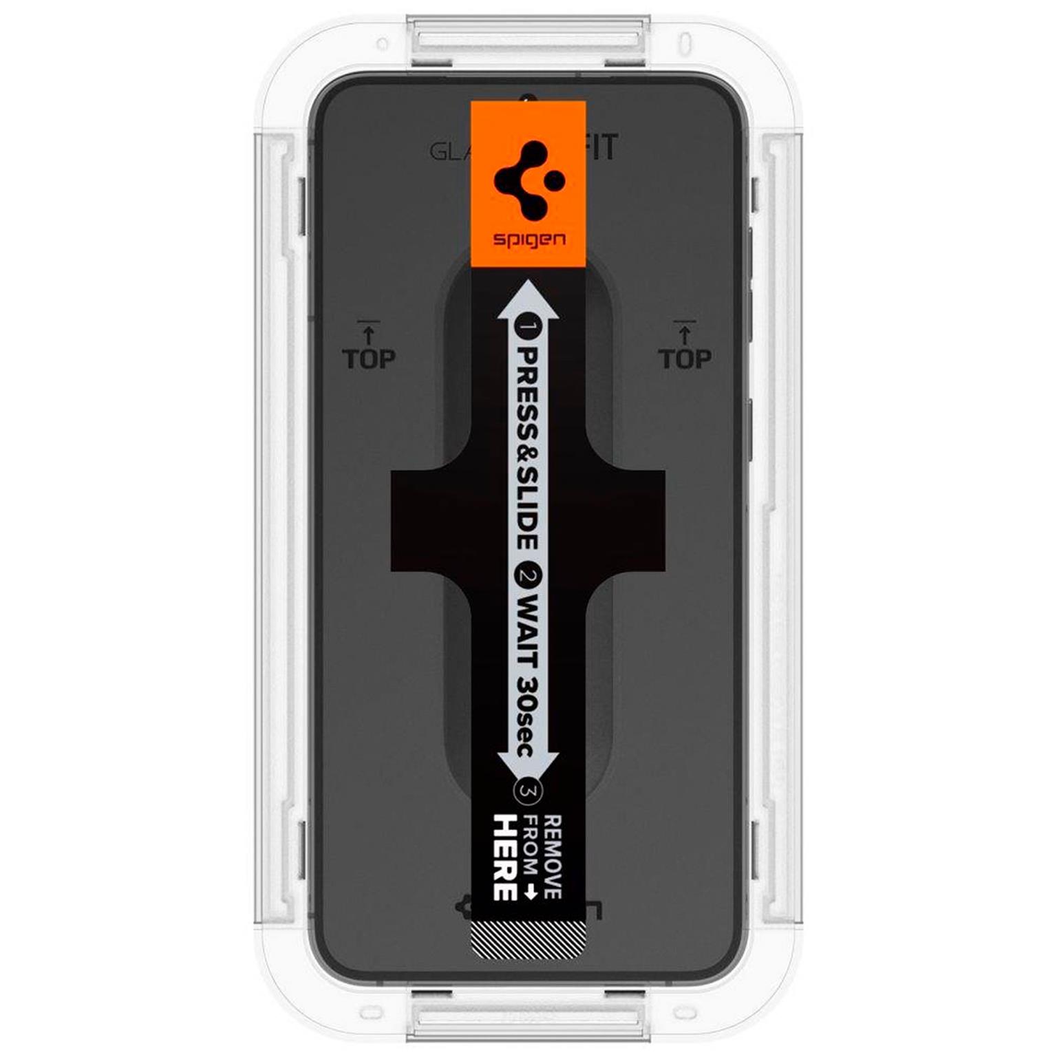 Spigen Glas.tR EZ Fit Samsung Galaxy S23 Plus Panzerglas Easy-Fit – Weiteres Produktbild 3 Spigen Glas.tR EZ Fit Samsung Galaxy S23 Plus Panzerglas Easy-Fit – Weiteres Produktbild 3