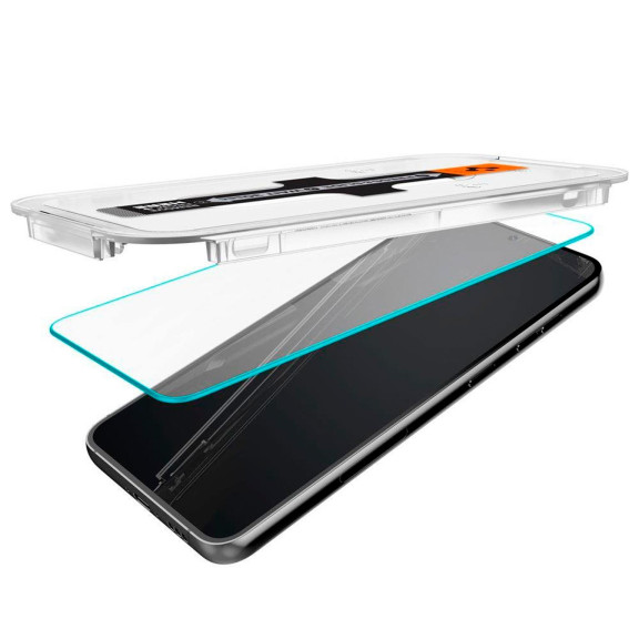 Spigen Glas.tR EZ Fit Samsung Galaxy S23 Plus Panzerglas Easy-Fit – Weiteres Produktbild 5