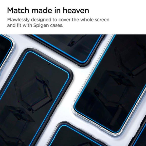 Spigen Glas.tR EZ Fit Samsung Galaxy S23 Plus Panzerglas Easy-Fit – Weiteres Produktbild 7