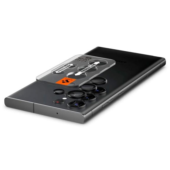 Spigen Glas.tR EZ Fit Optik Pro für Samsung Galaxy S23 Ultra – Hartglasabdeckung für Smartphone Kamera – Weiteres Produktbild 5 Spigen Glas.tR EZ Fit Optik Pro für Samsung Galaxy S23 Ultra – Hartglasabdeckung für Smartphone Kamera – Weiteres Produktbild 5