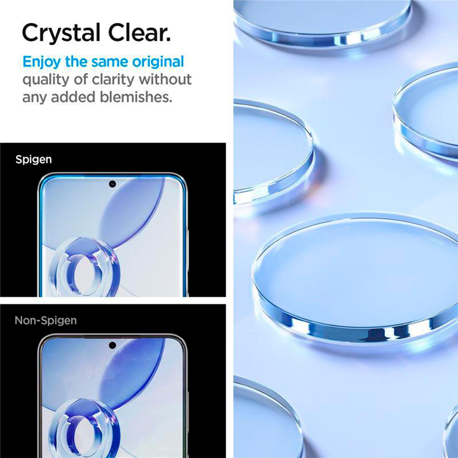 Spigen Glas.tR EZ Fit Samsung Galaxy S24 Panzerglas Easy-Fit – Weiteres Produktbild 7