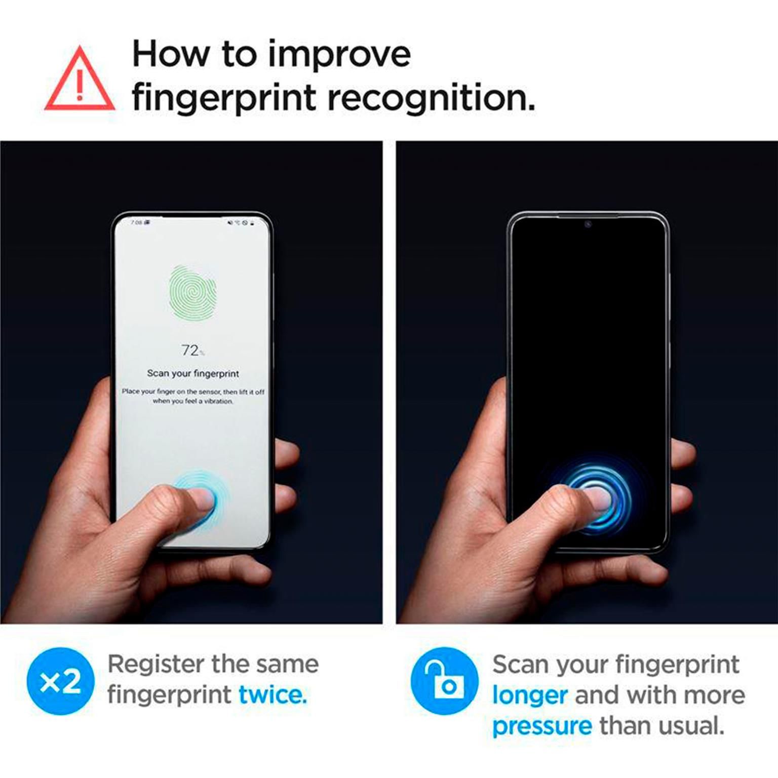 Spigen Glas.tR EZ Fit Samsung Galaxy S24 Panzerglas Easy-Fit – Weiteres Produktbild 9 Spigen Glas.tR EZ Fit Samsung Galaxy S24 Panzerglas Easy-Fit – Weiteres Produktbild 9