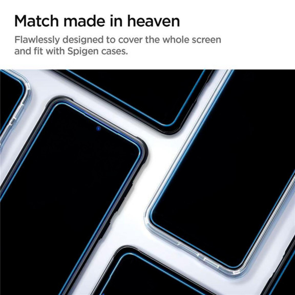 Spigen Glas.tR EZ Fit Samsung Galaxy S24 Plus Panzerglas Easy-Fit – Weiteres Produktbild 7