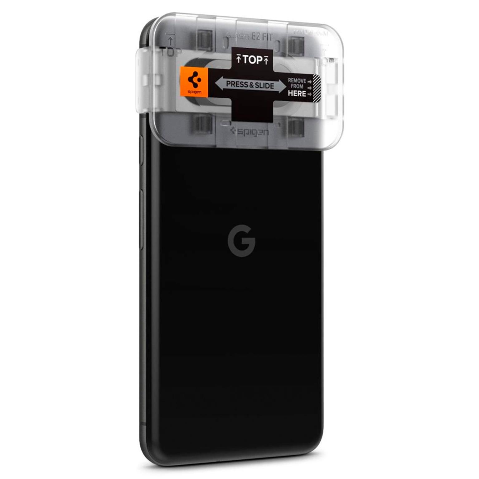 Spigen Glas.tR Optik für Google Pixel 8 – 2x gehärtete Glas Folien für die Kamera – Weiteres Produktbild 1