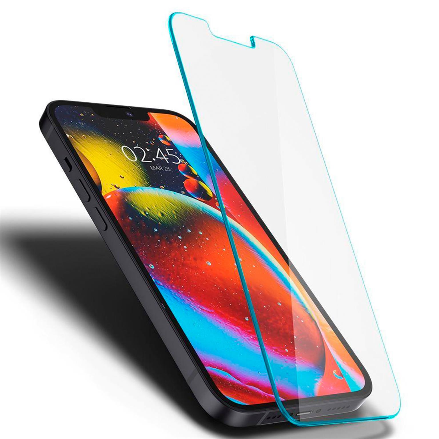 Spigen Glas.tR EZ Fit iPhone 13, iPhone 13 Pro & iPhone 14 Panzerglas Easy-Fit – Weiteres Produktbild 3 Spigen Glas.tR EZ Fit iPhone 13, iPhone 13 Pro & iPhone 14 Panzerglas Easy-Fit – Weiteres Produktbild 3